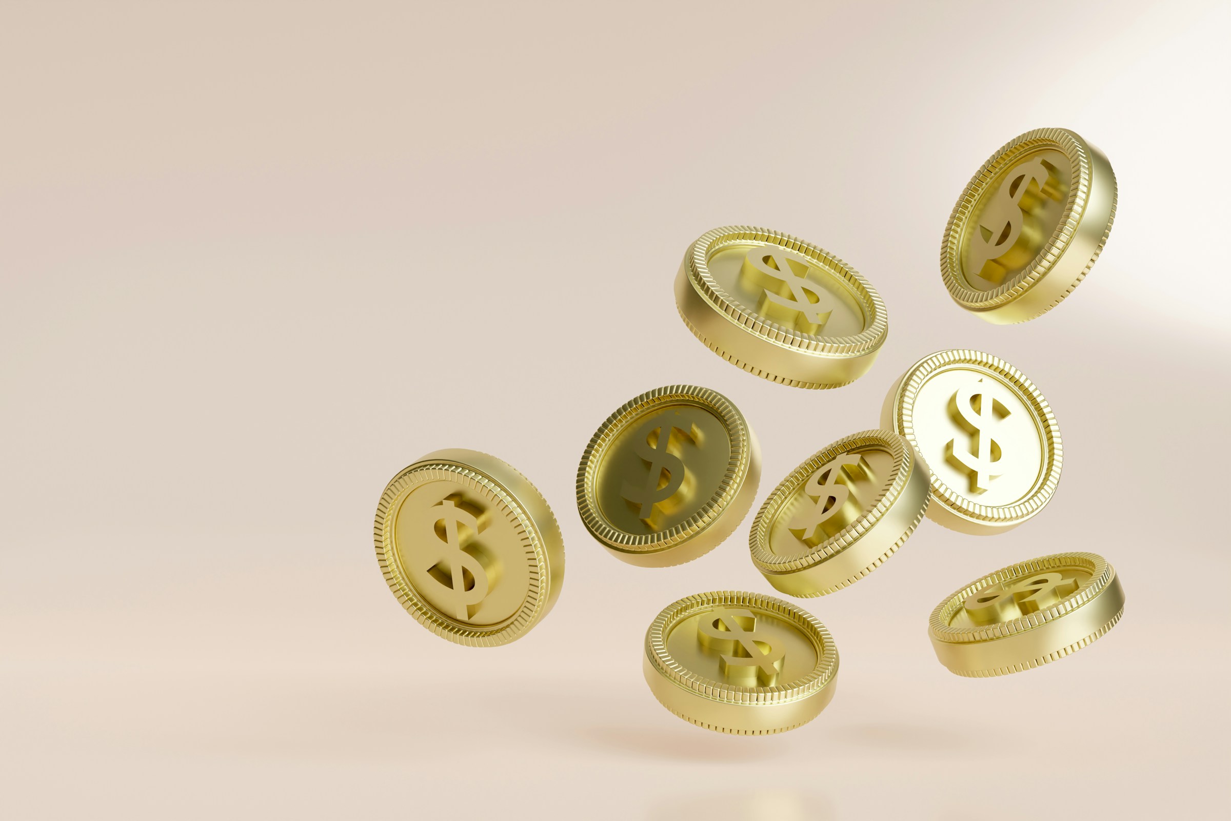 coins floating - How Does the Economy Affect a Firm’s Profit?