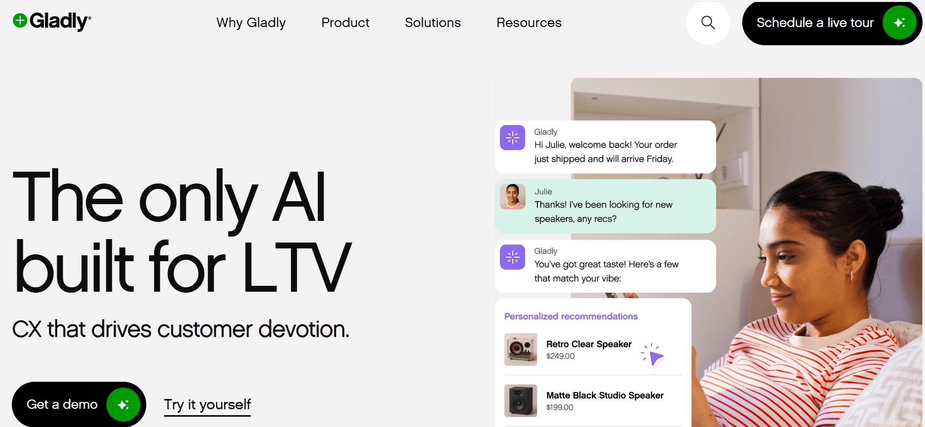 gladly - Intercom Alternatives