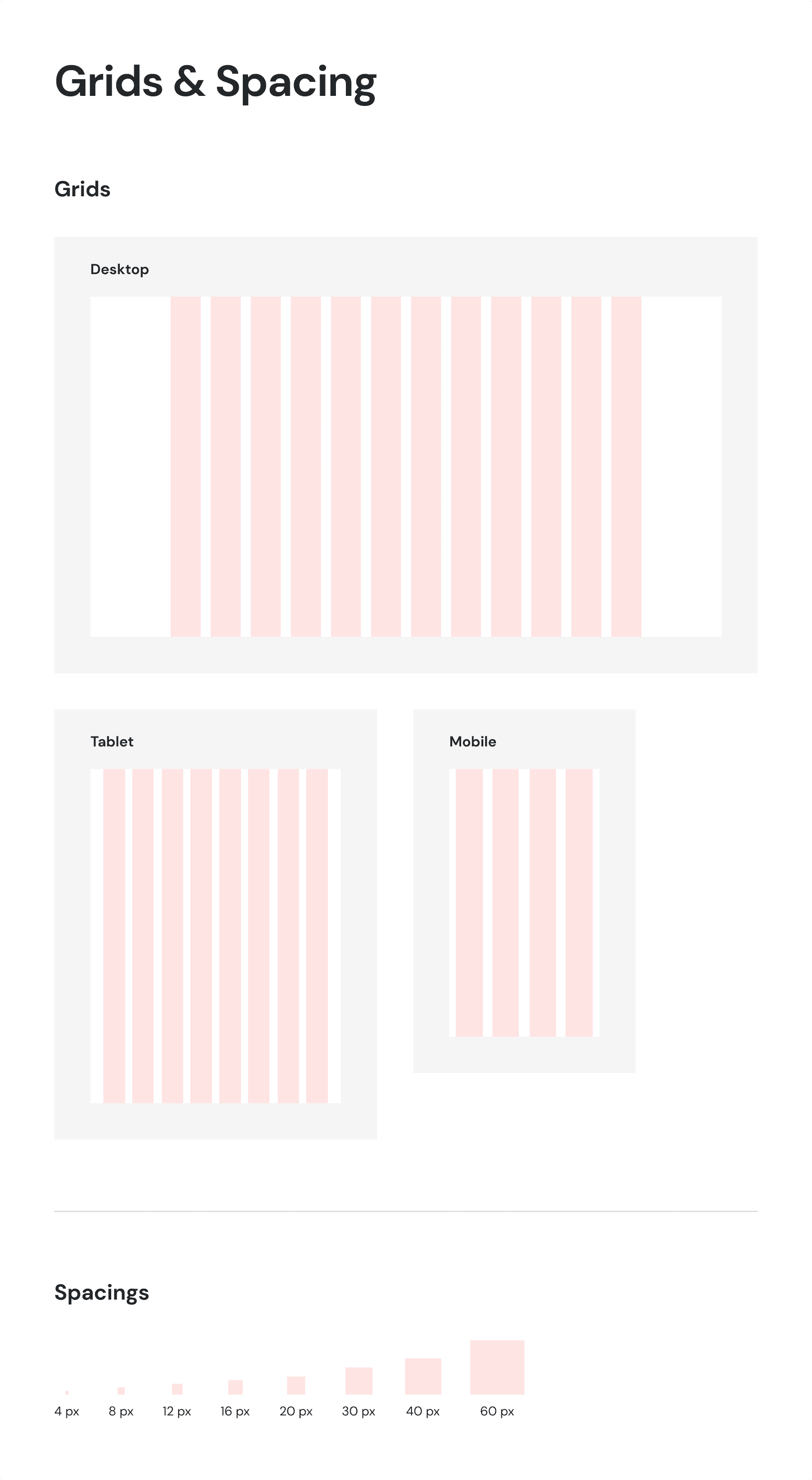 Foundations - Grids & Spacing