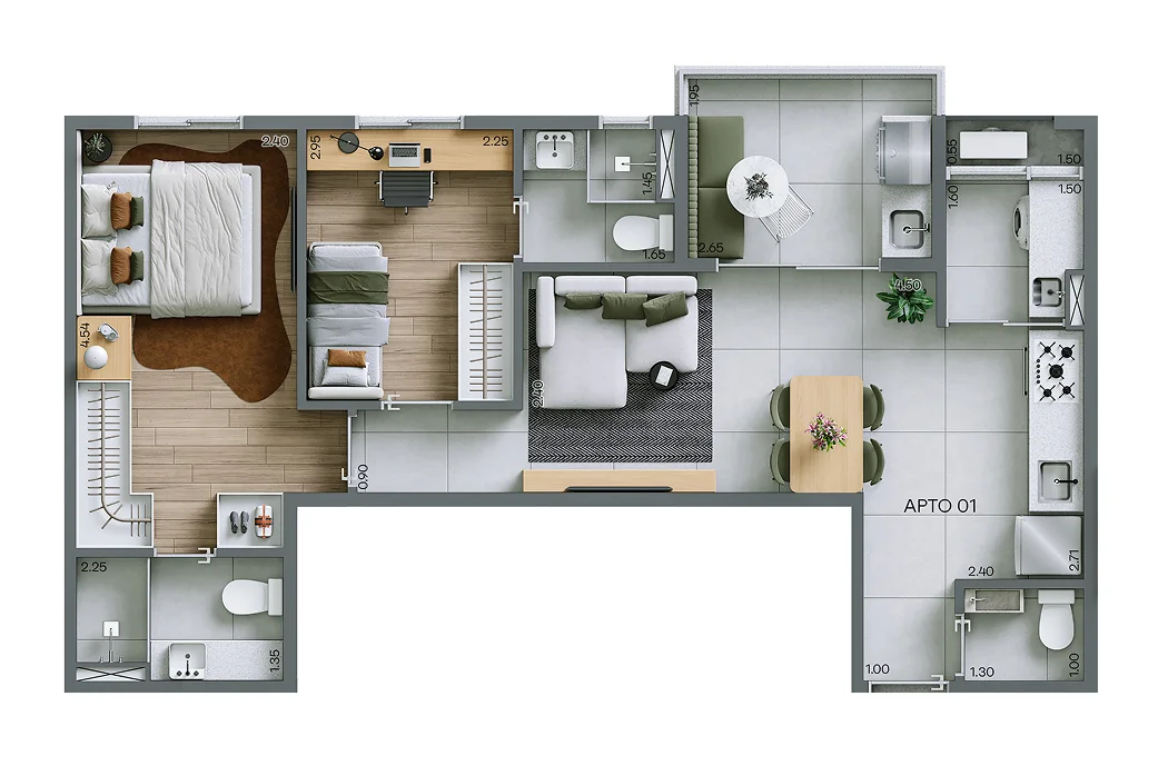 Altos Diadema - Planta 1