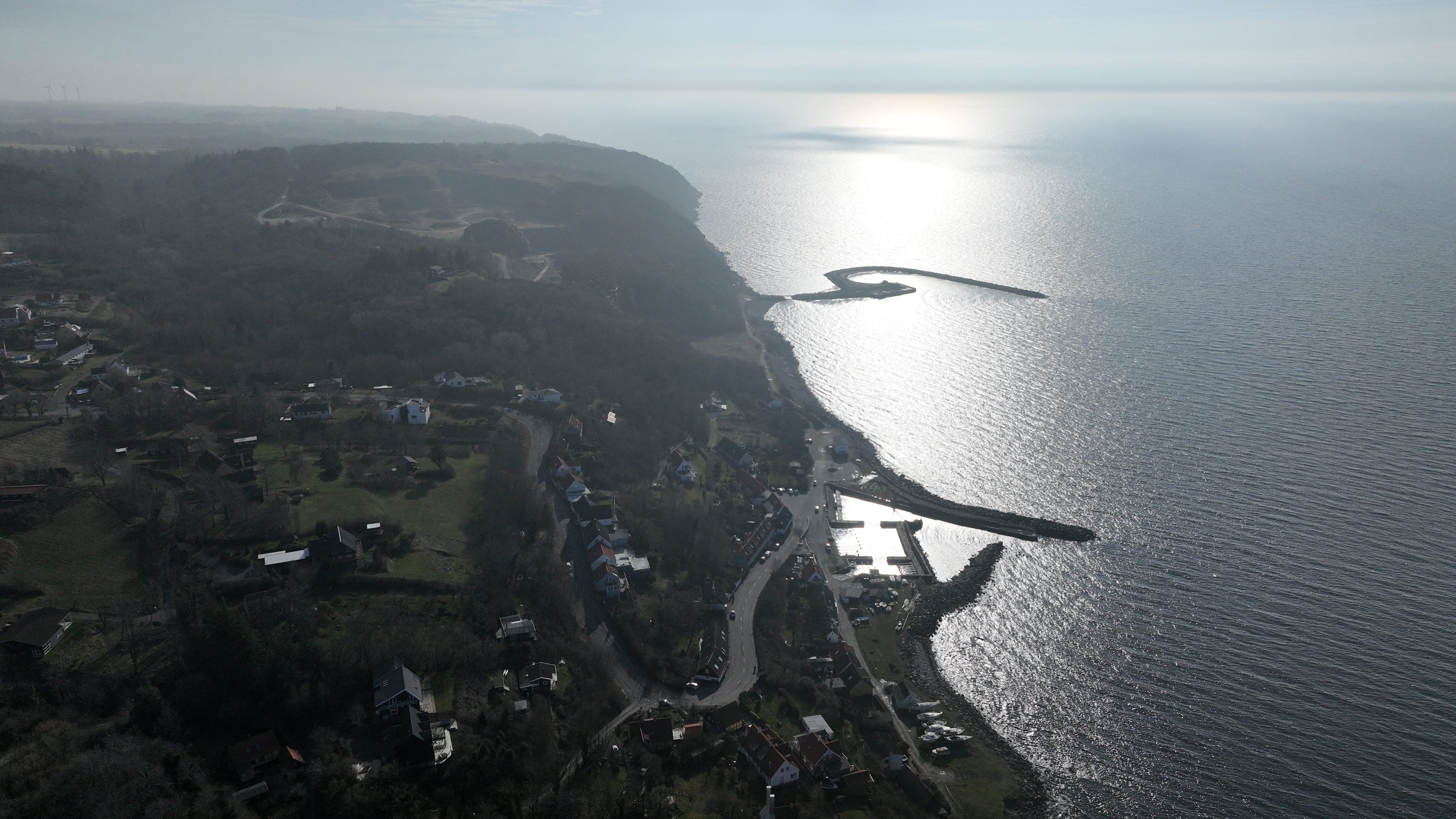 a blue square object on a wooden surface