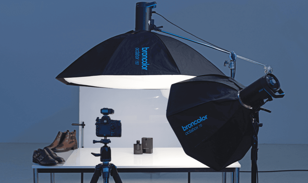studio lighting for product photography