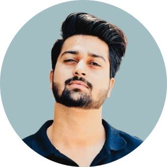 A photo of a man wearing a cap looking above