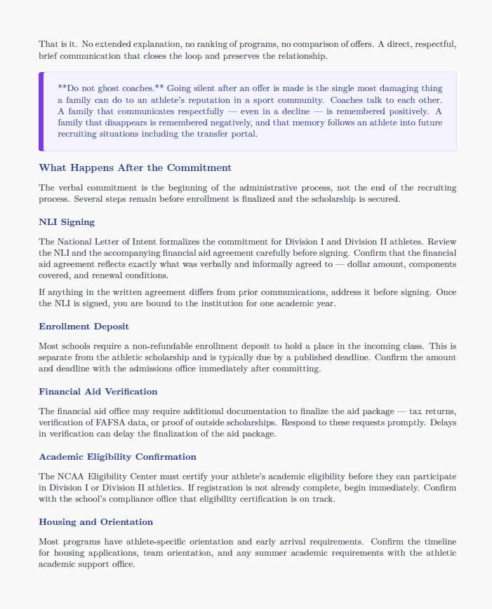 A page in the scholarshp comparison playbook