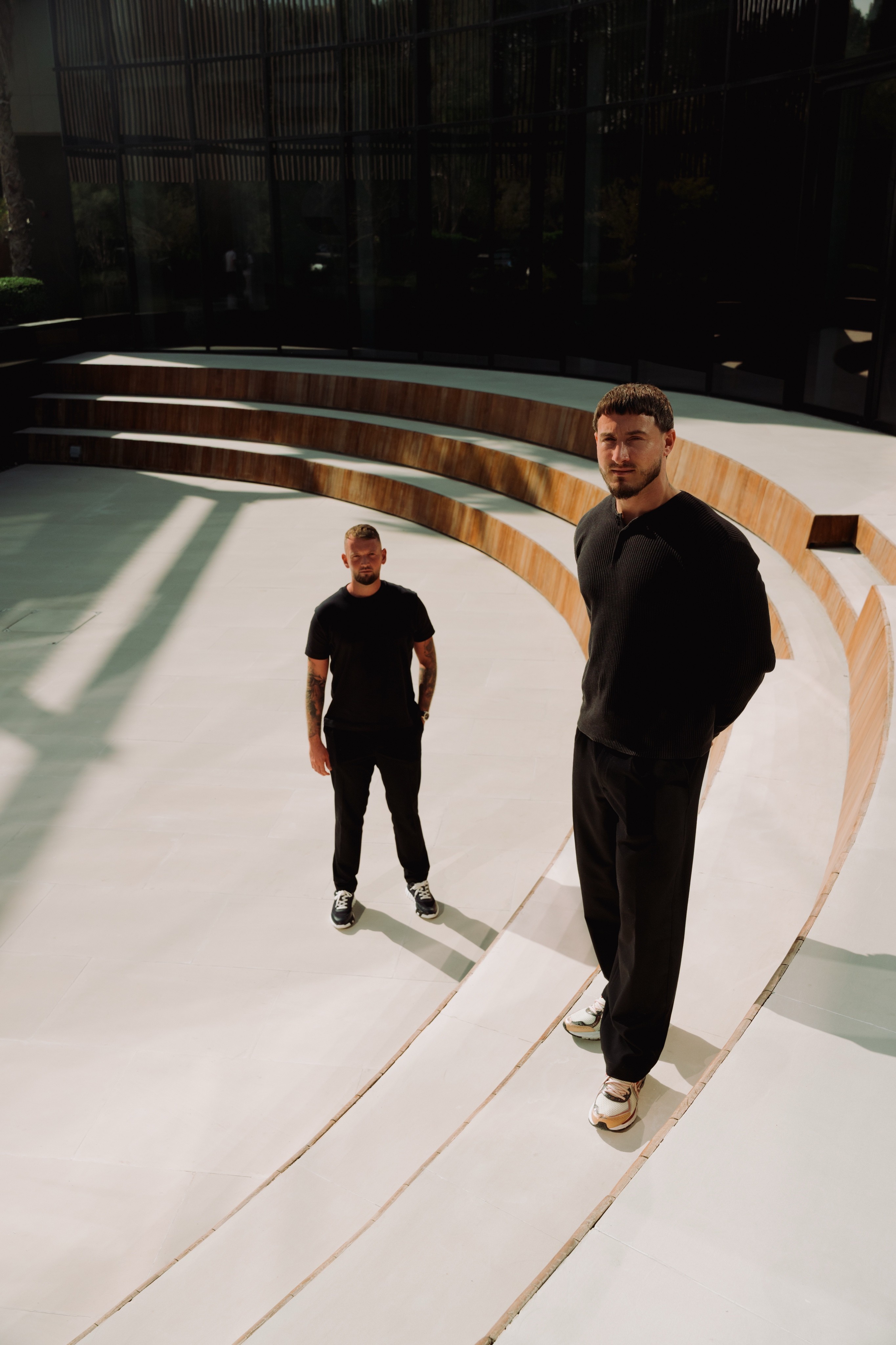 R & B Global Consultants legal recruitment founder standing in a modern architectural space