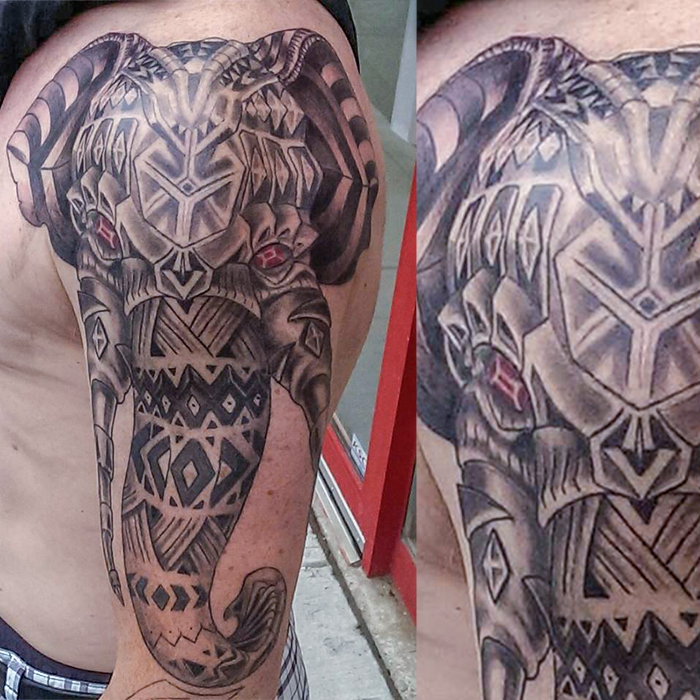 Tattoo by Jeff Cook, portfolio piece 22