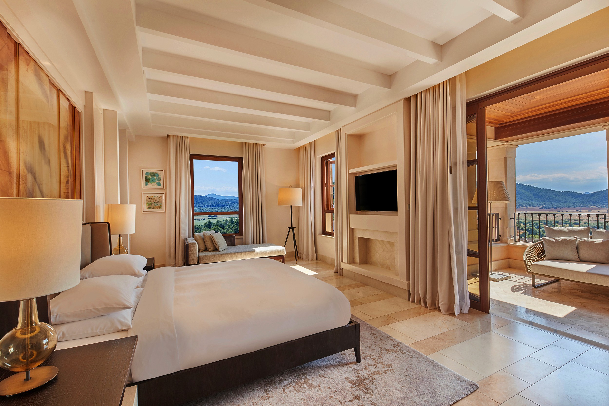 Grand Suite mit Blick auf Mallorca