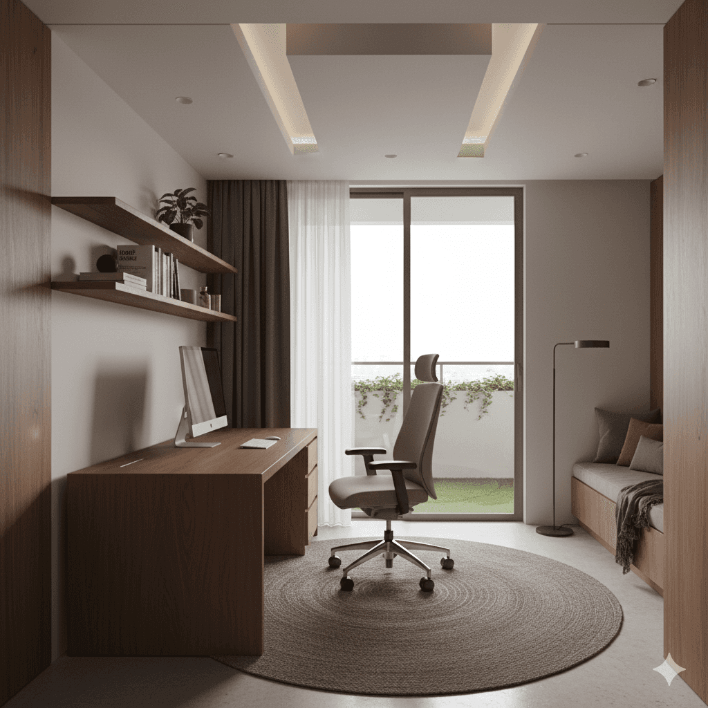 Dedicated private work studio inside Smart World apartments, Gurgaon