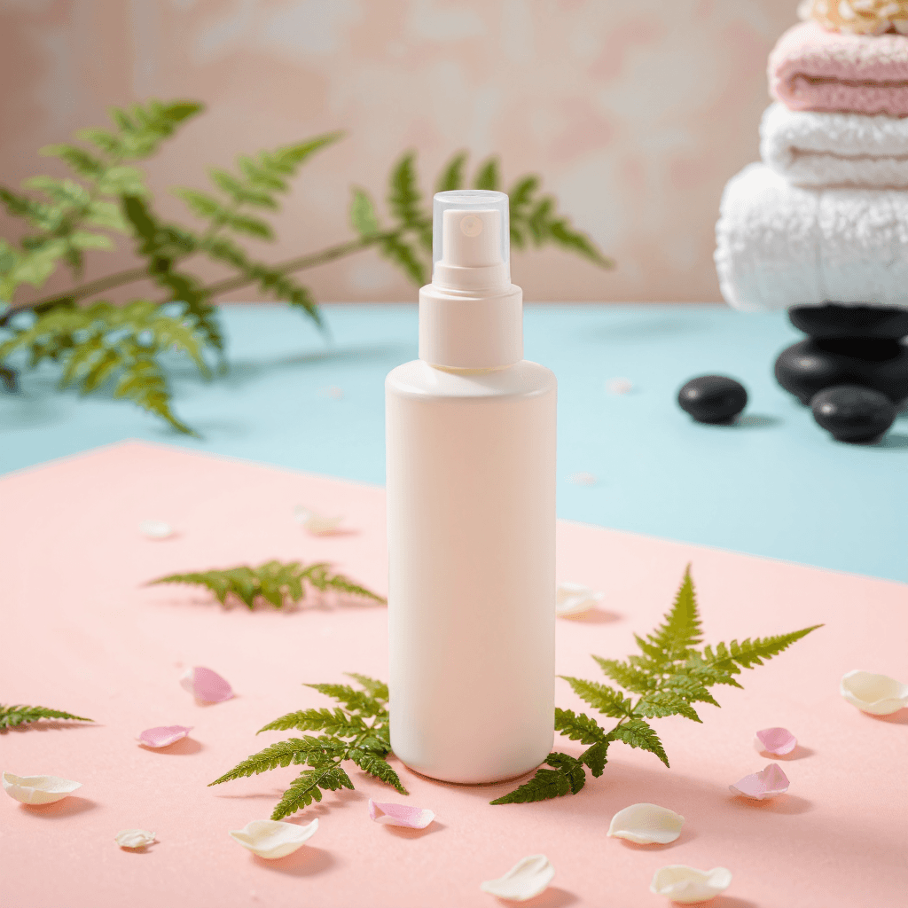 product photography of Cosmetic Spray Bottle