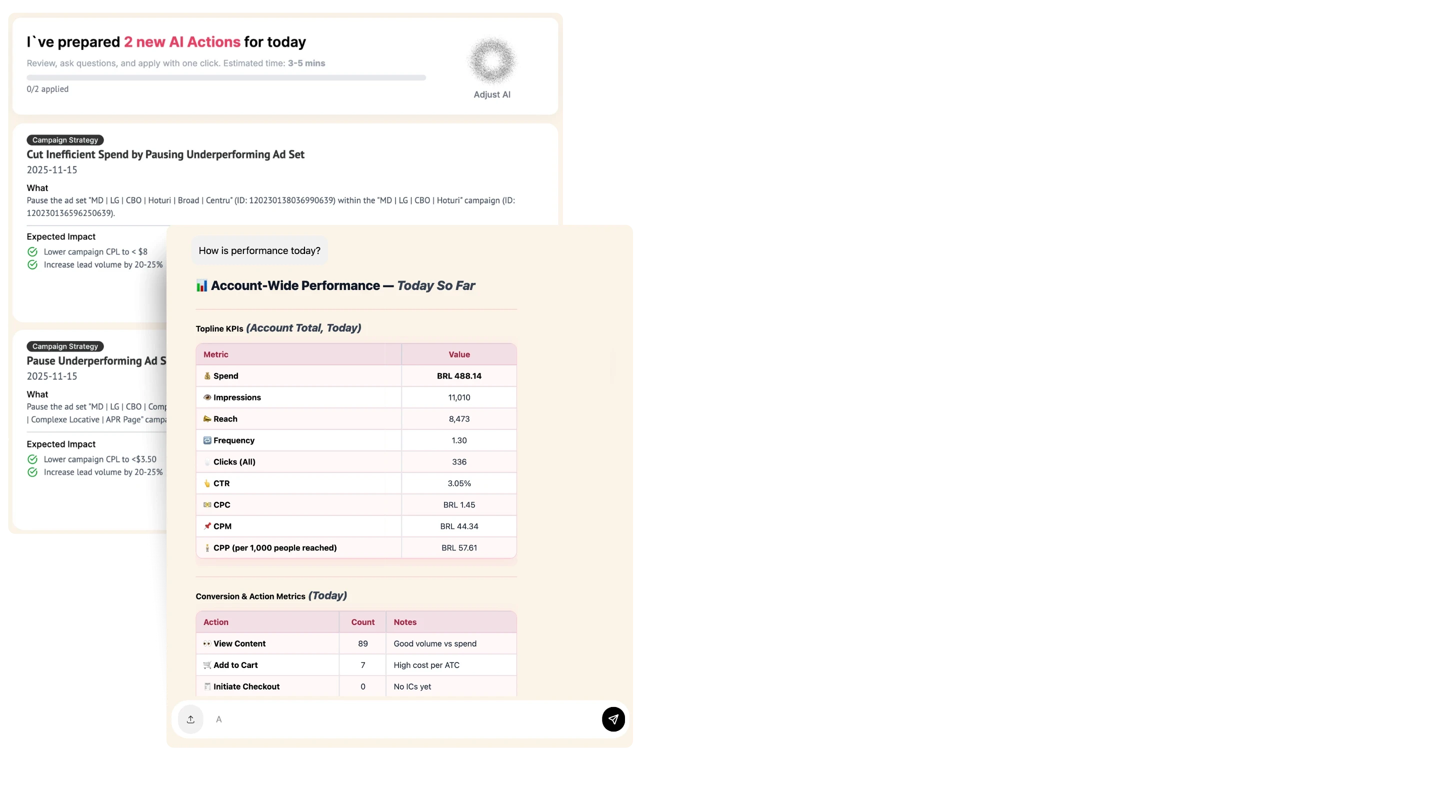 AdAmigo.ai - AI Media Buyer