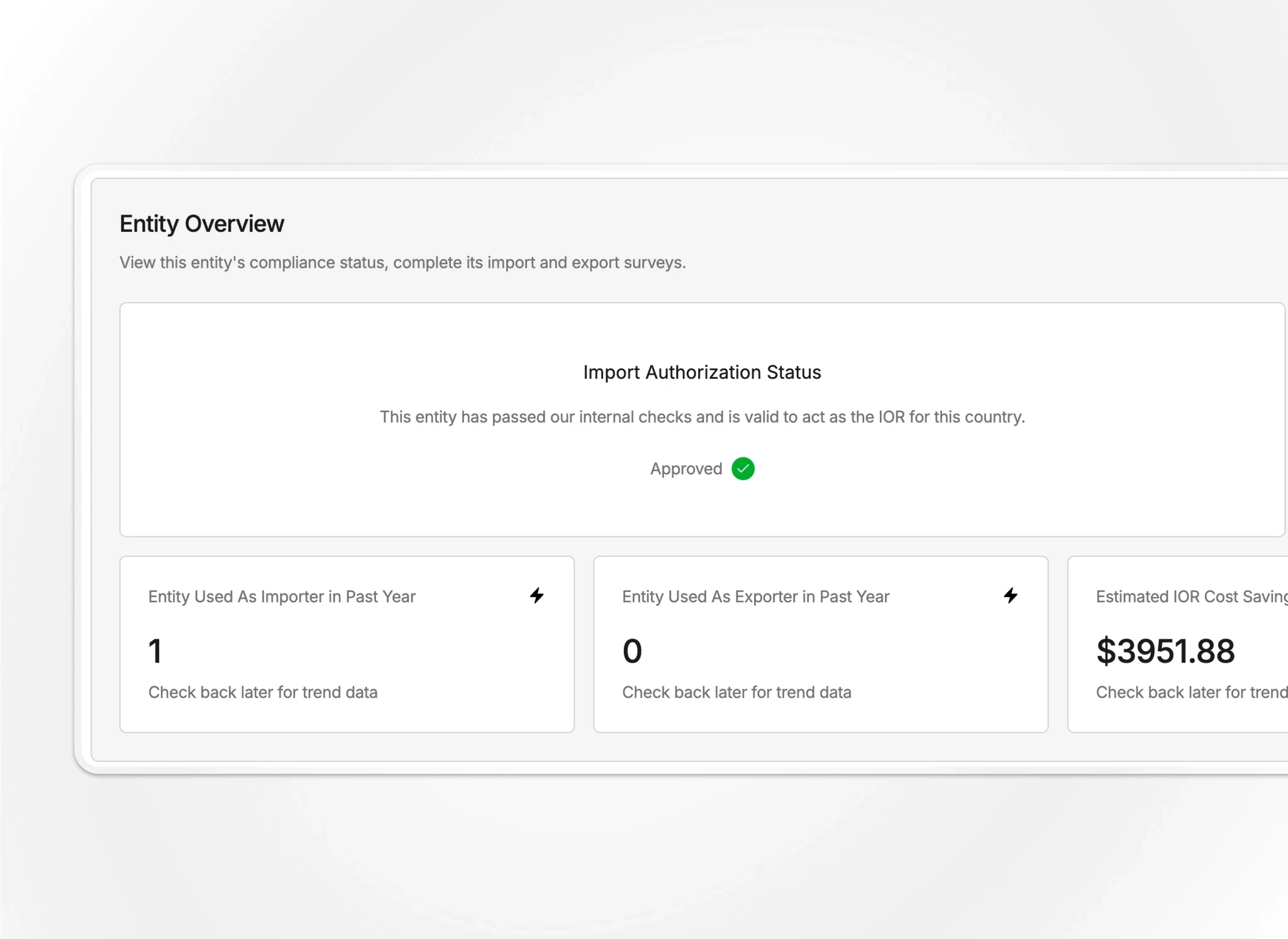 Act as your own Importer of Record (IOR) with entities