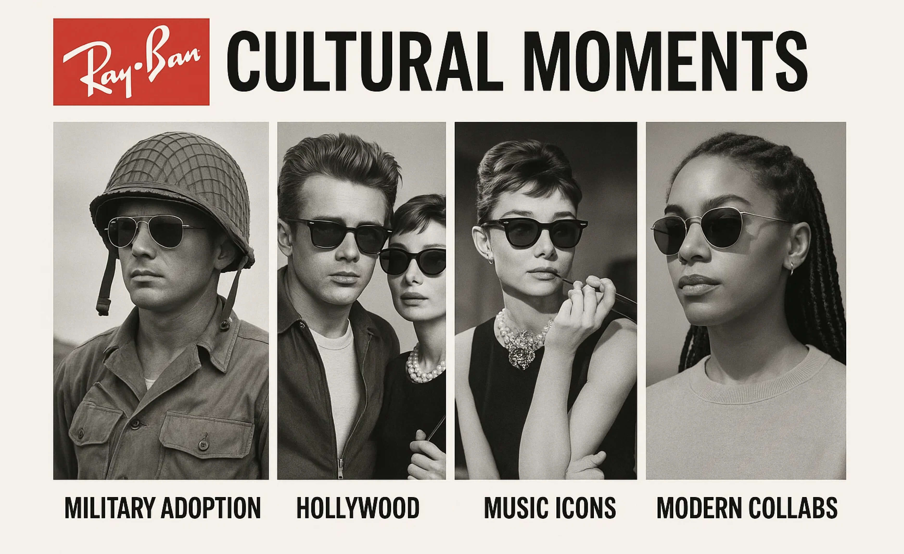 Ray-Ban cultural moments 