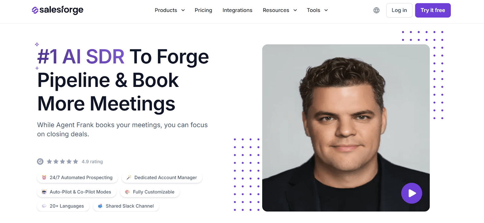 Salesforge Agent Frank