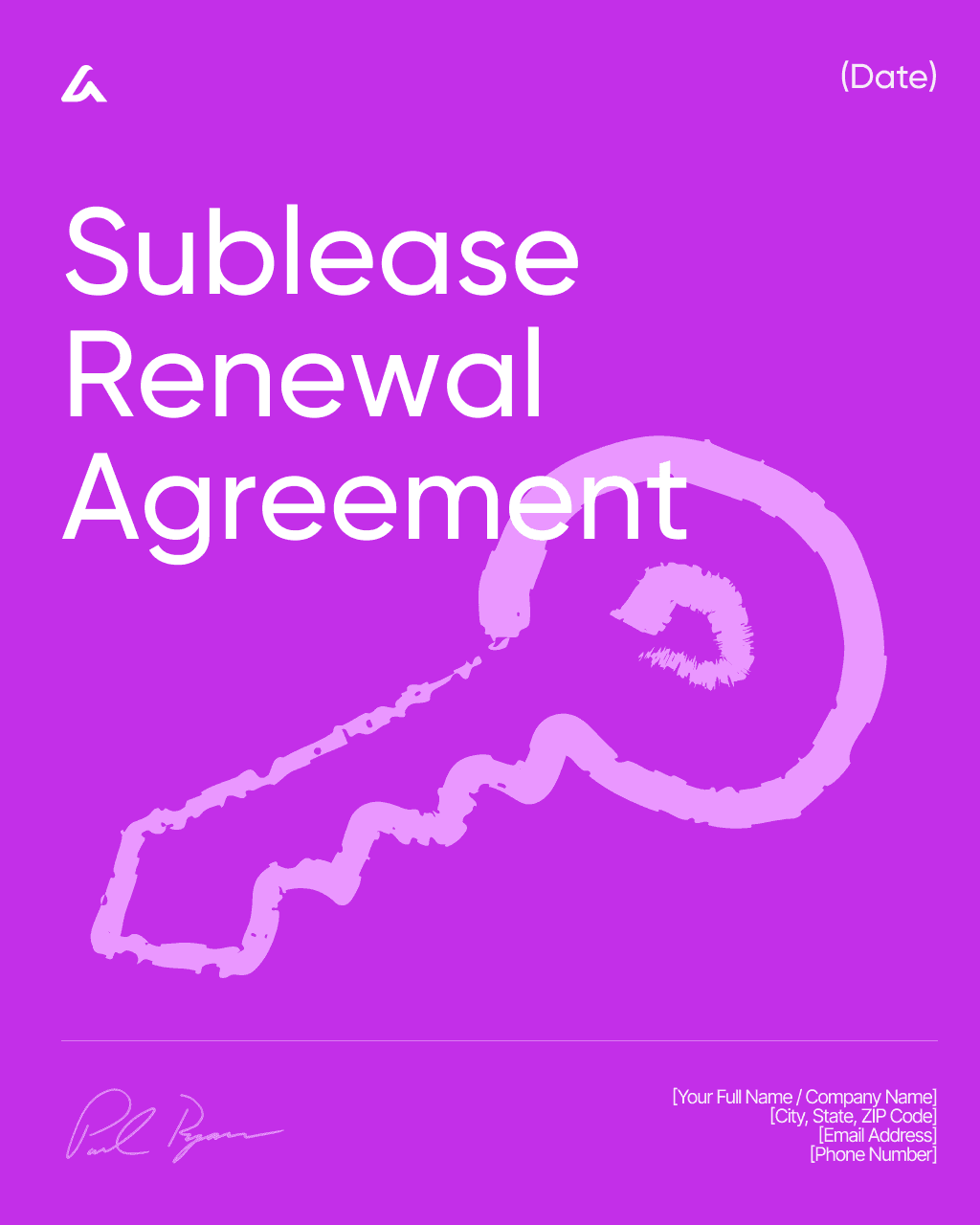 Sublease Renewal Agreement
