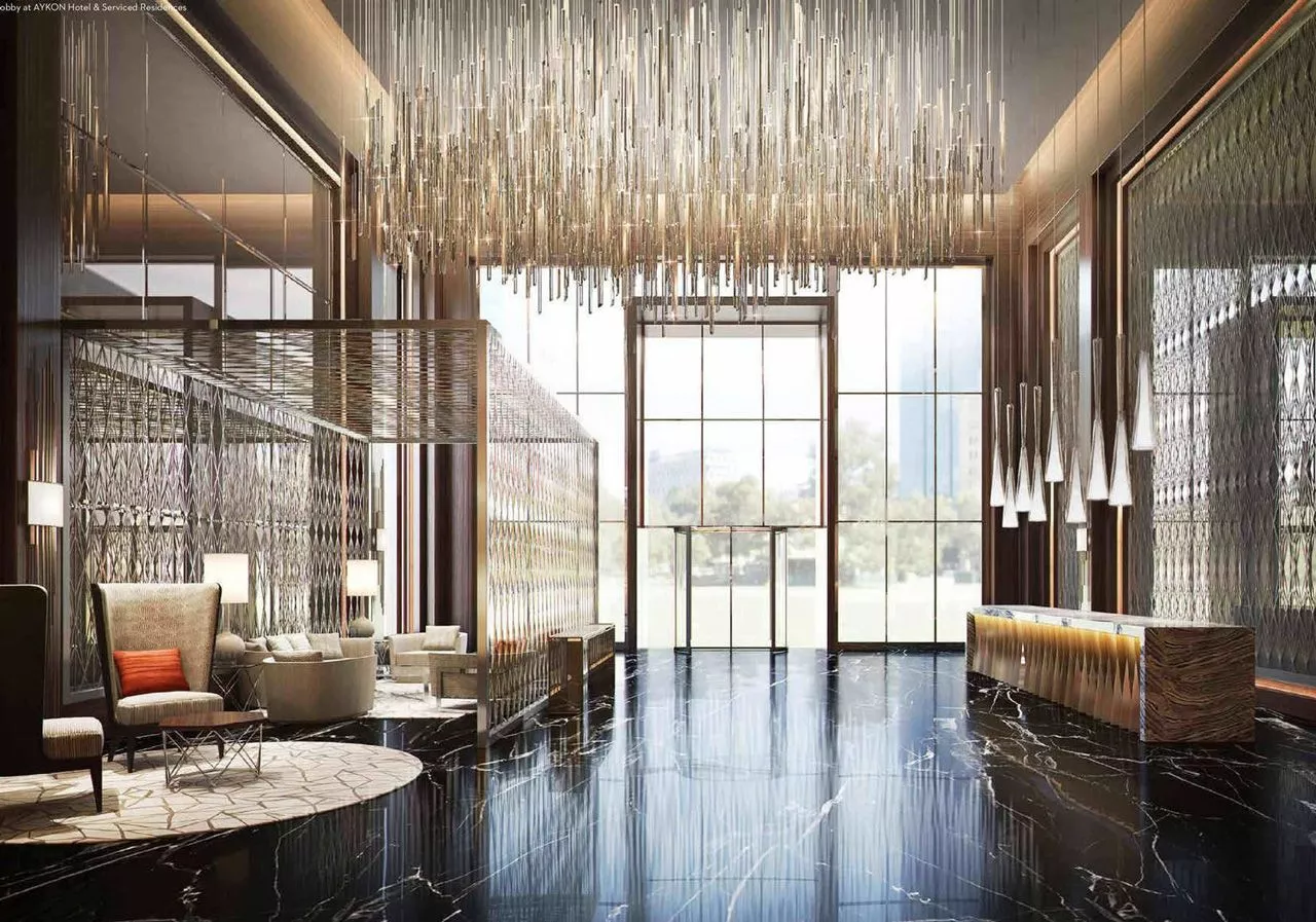 Open-plan layout with city views. Consult our real estate brokers for available units at Aykon City.