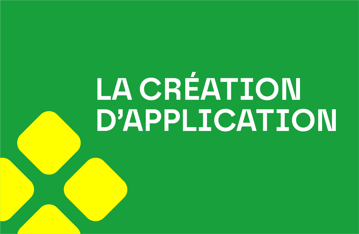 miniature création d'application