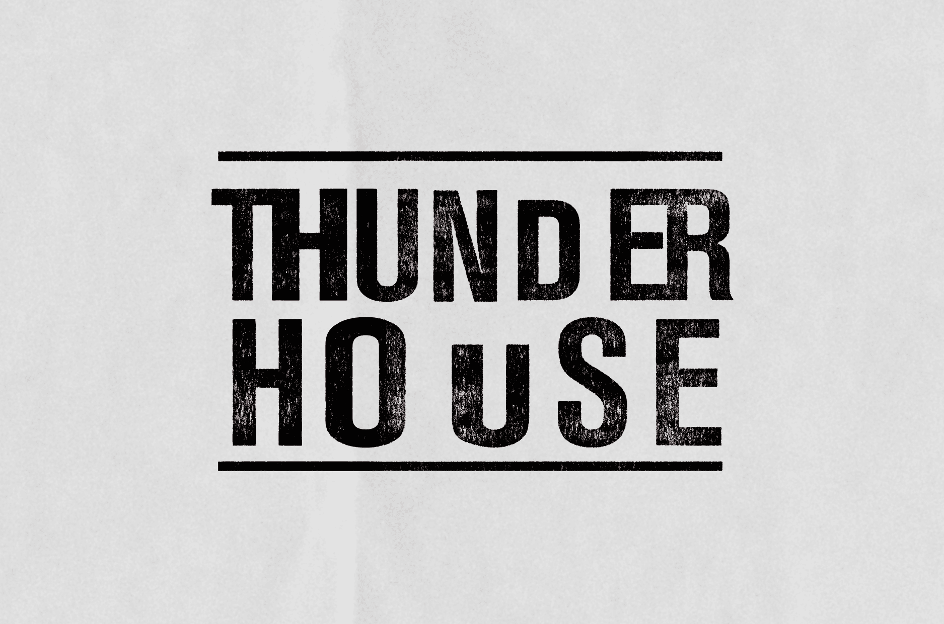 Thunderhouse logo for a publishing and media company