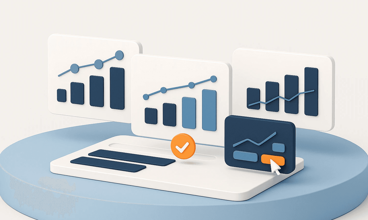 Integration performance stats for Nuvio, Klyra, and Veltix with percentage changes.