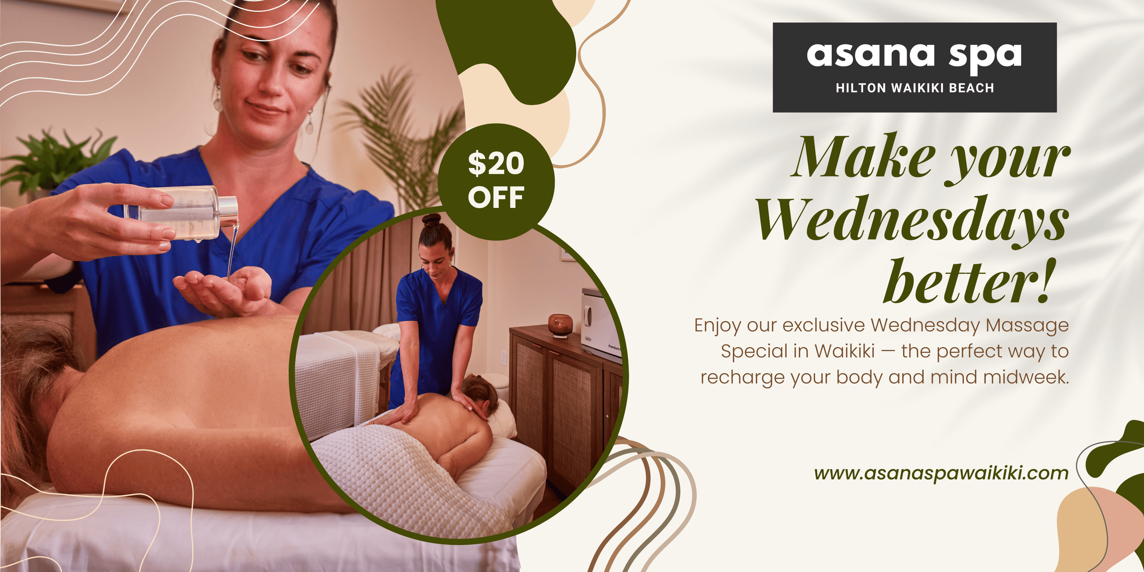 Wednesday Massage Special