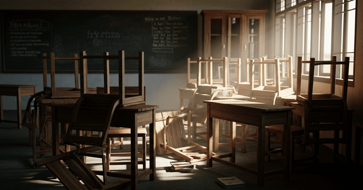 Theldeniya School Vandalism - Students Destroy Classroom, Parents Demand Action