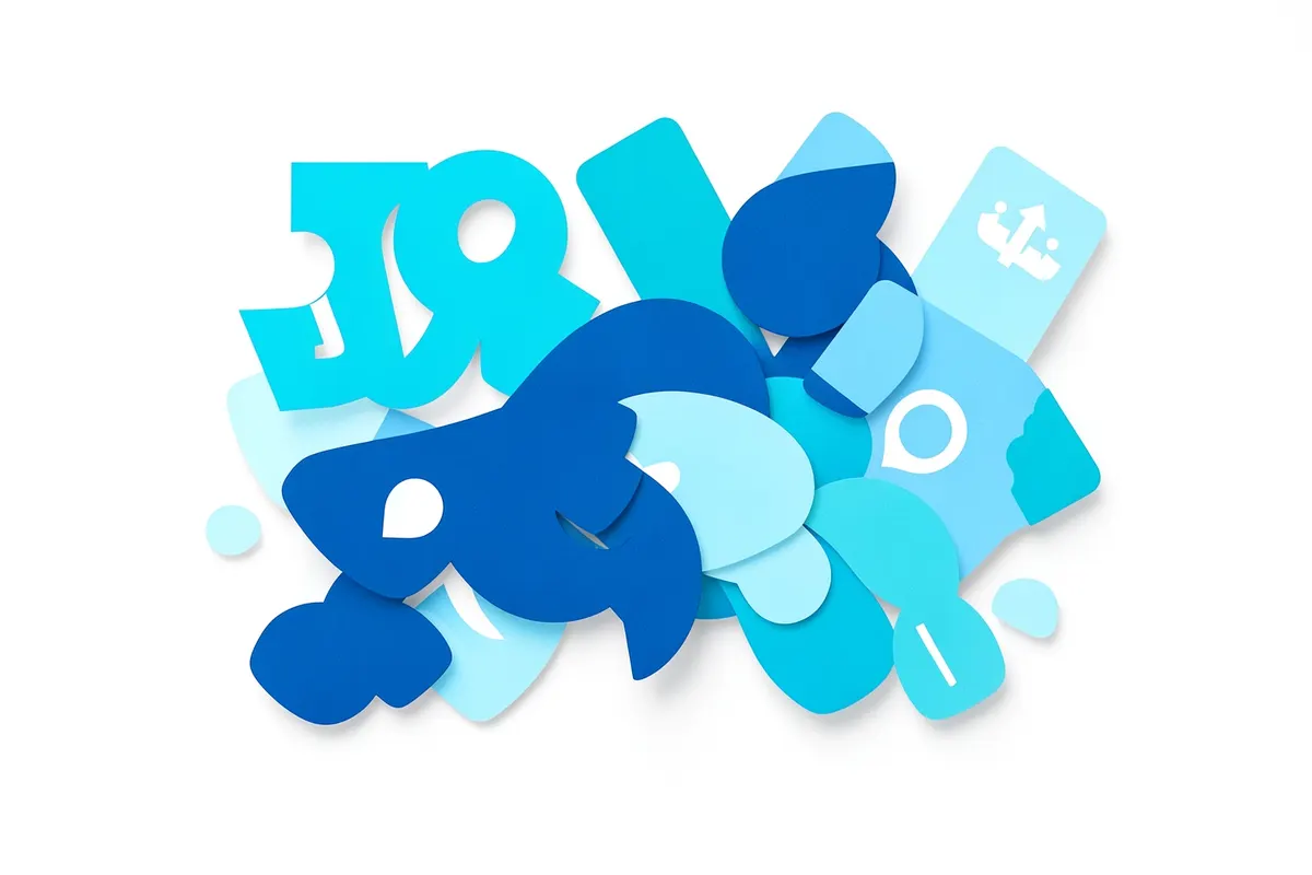 A collage of logos and symbols from well-known healthcare brands, showcasing effective medical branding examples.