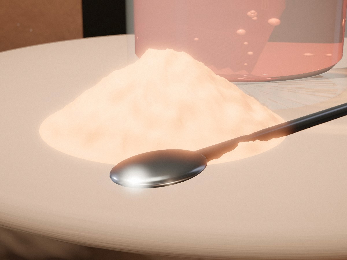07:10 · 5.8 g of AM, before water