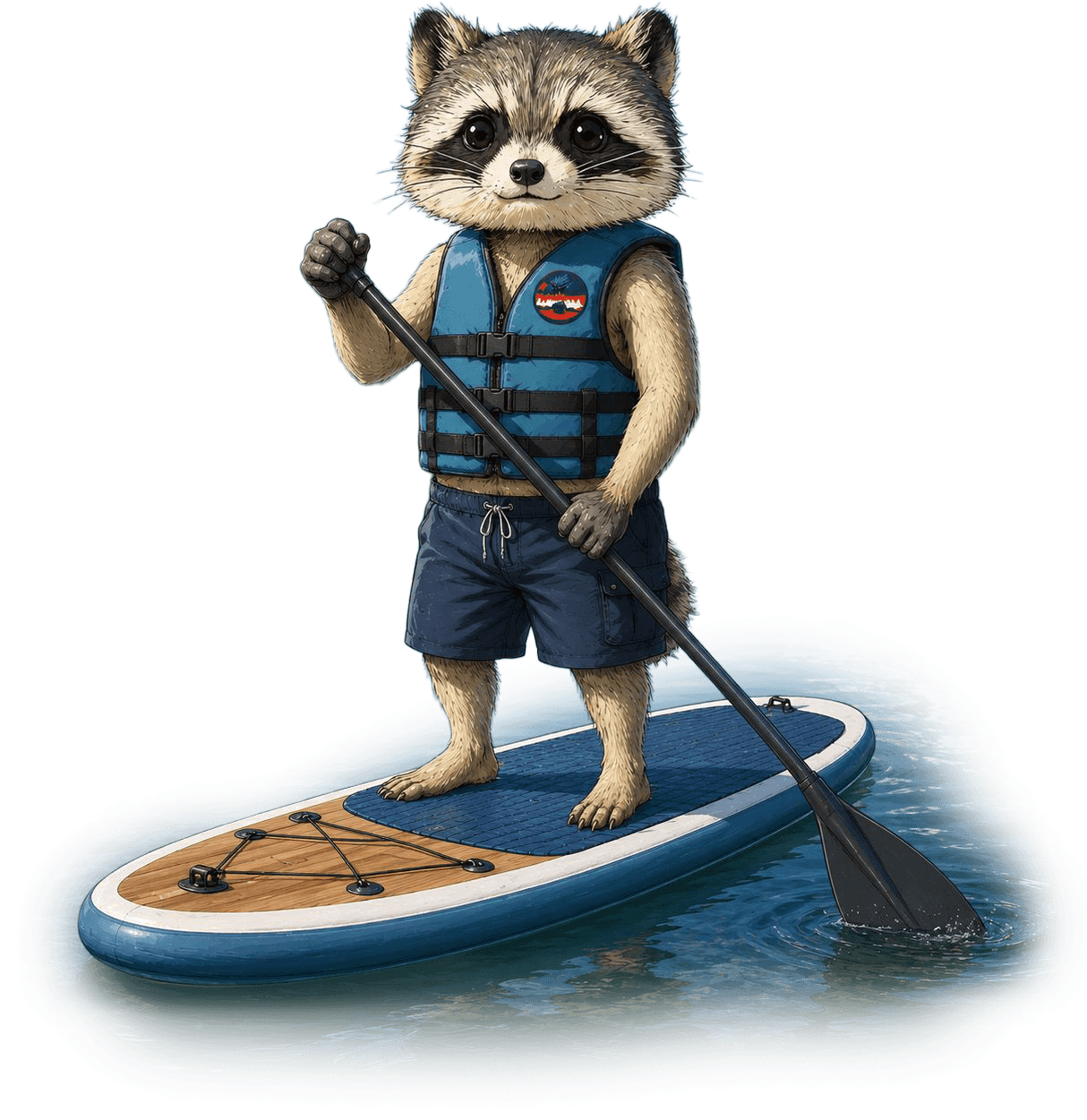 A cute mascot of sneaky peaks, Hakuba