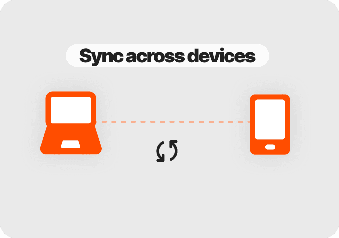 Use audionotes from any device