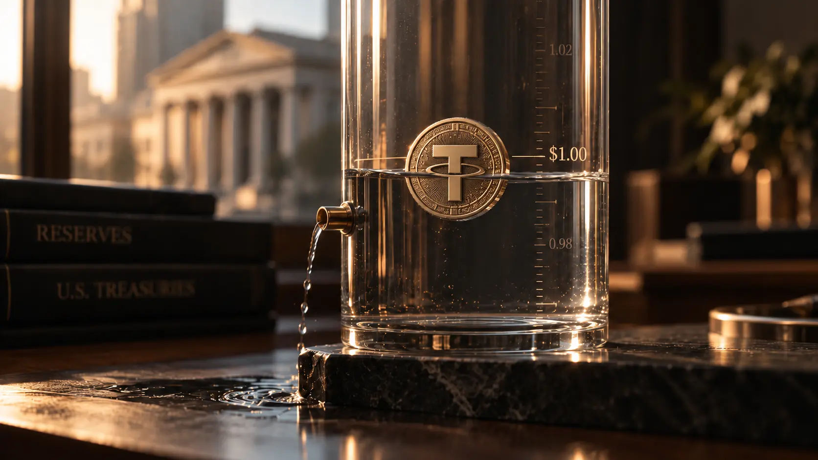 What Keeps a Stablecoin at One Dollar
