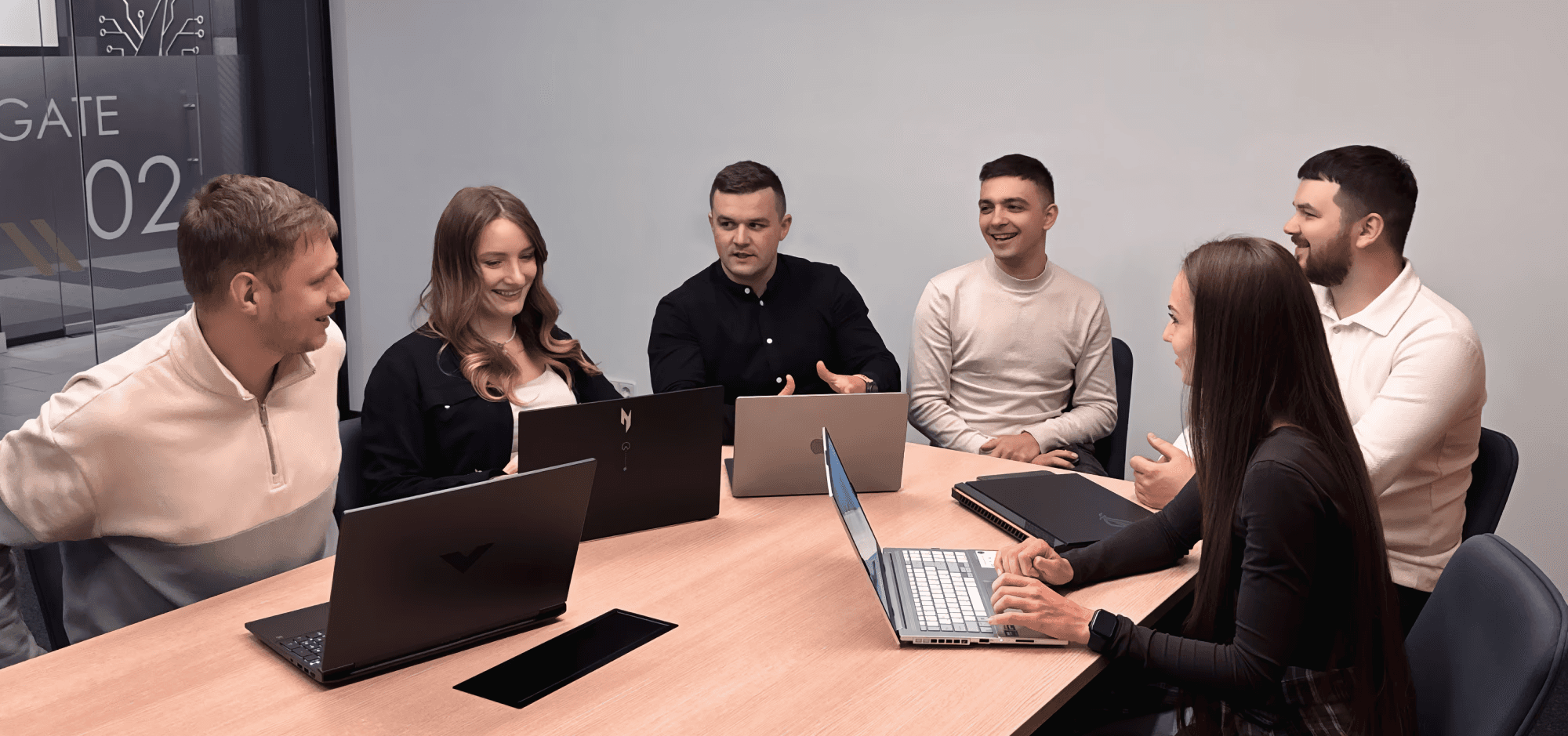 STAGEM team meeting in office