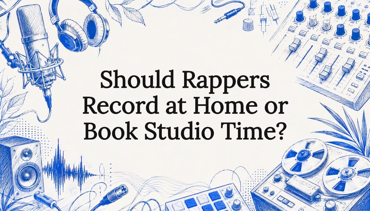 Should Rappers Record at Home or Book Studio Time?