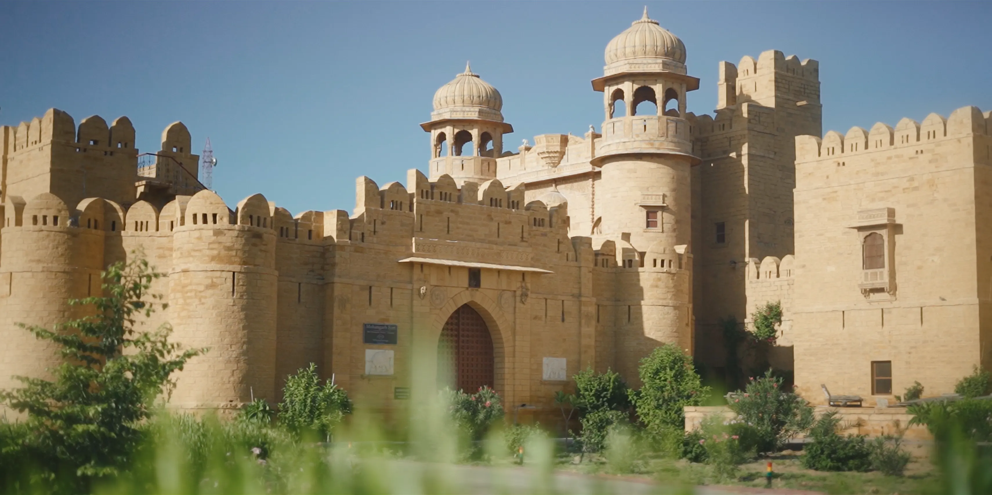 Film still from Mohangarh Fort, Jaisalmer — architecture film by Tushar Rajpurohit