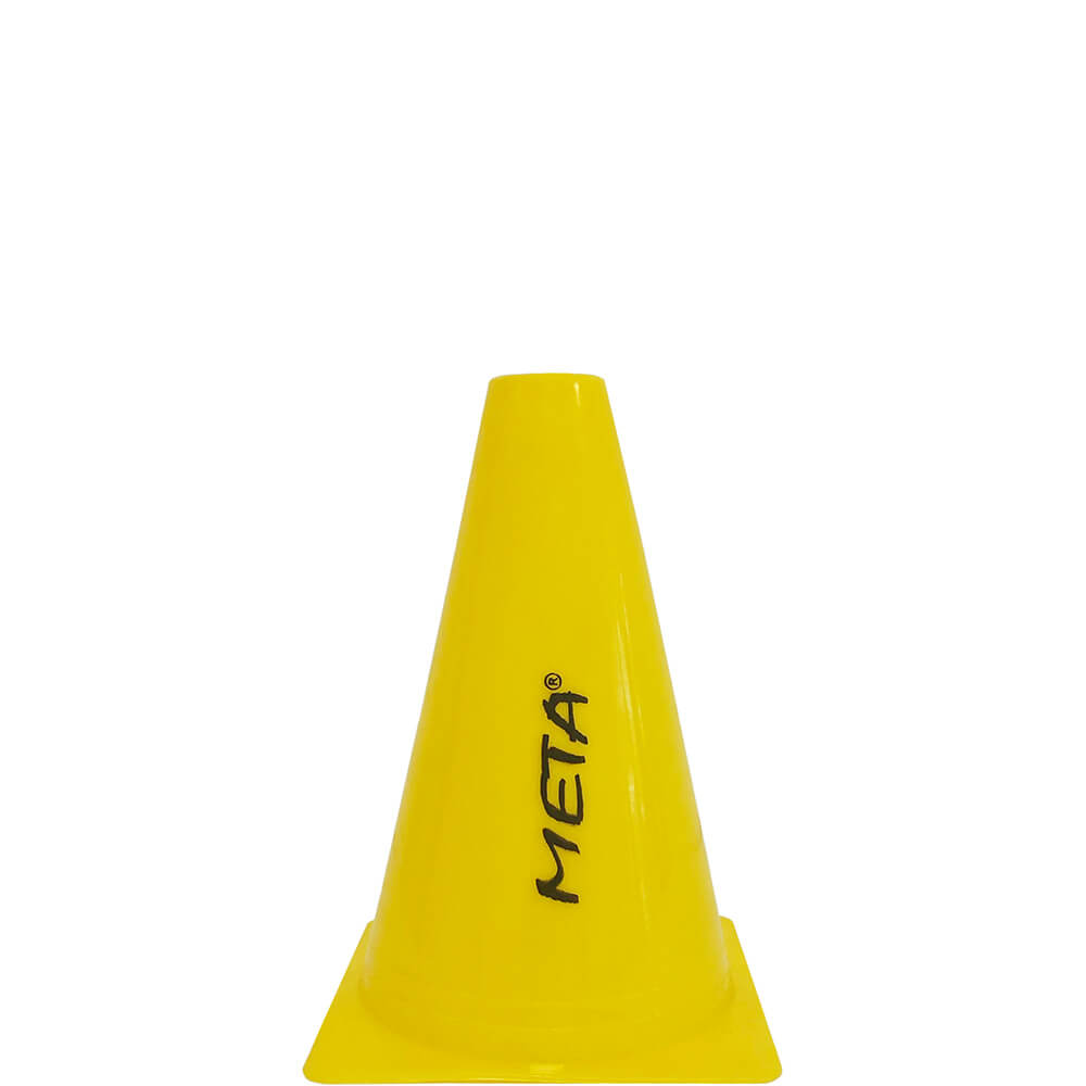 Meta Coloured Cone Classic – Yellow, 15cm