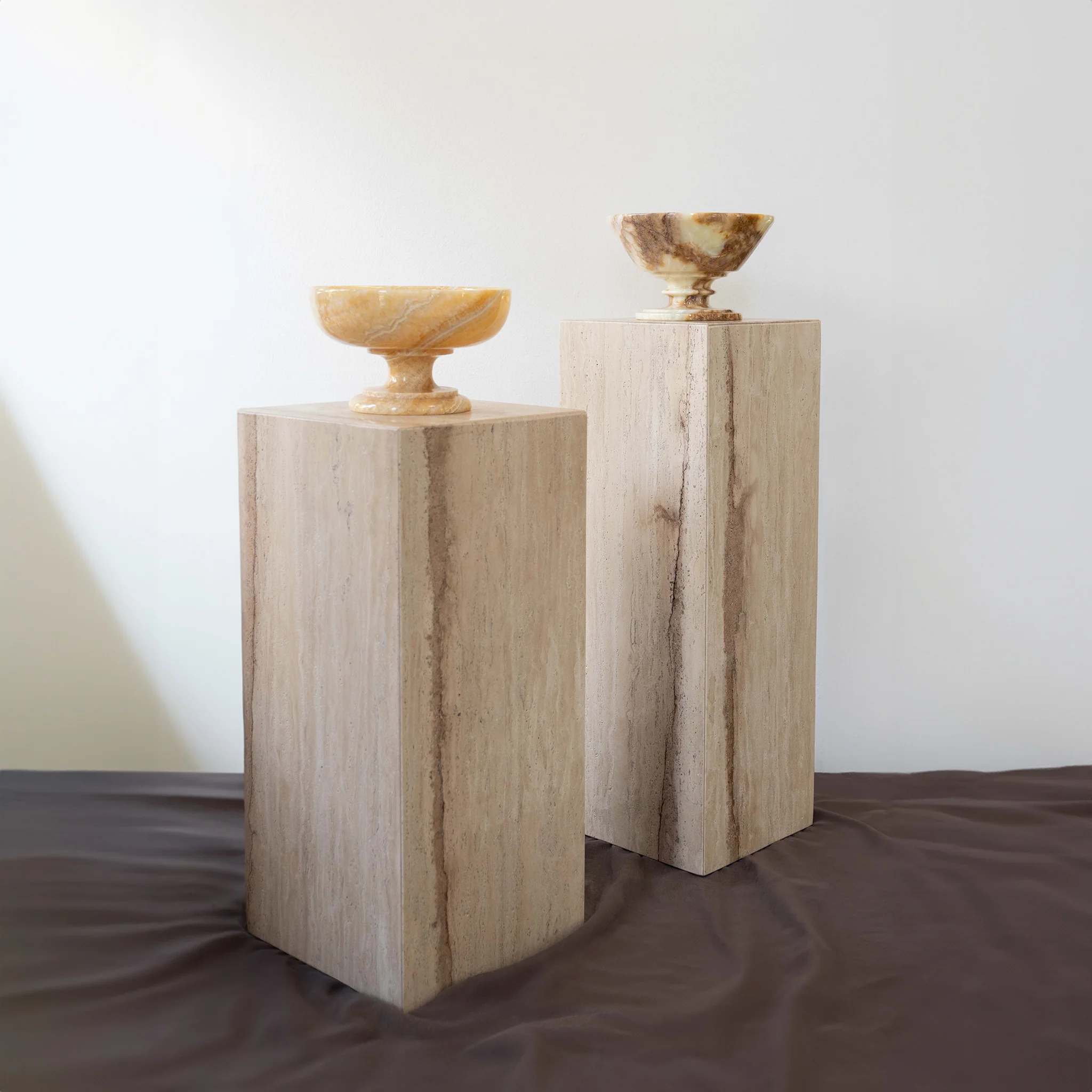 Travertin Sockel Naturstein Podest Berlin