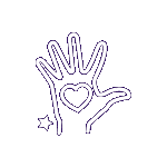 raised hand icon