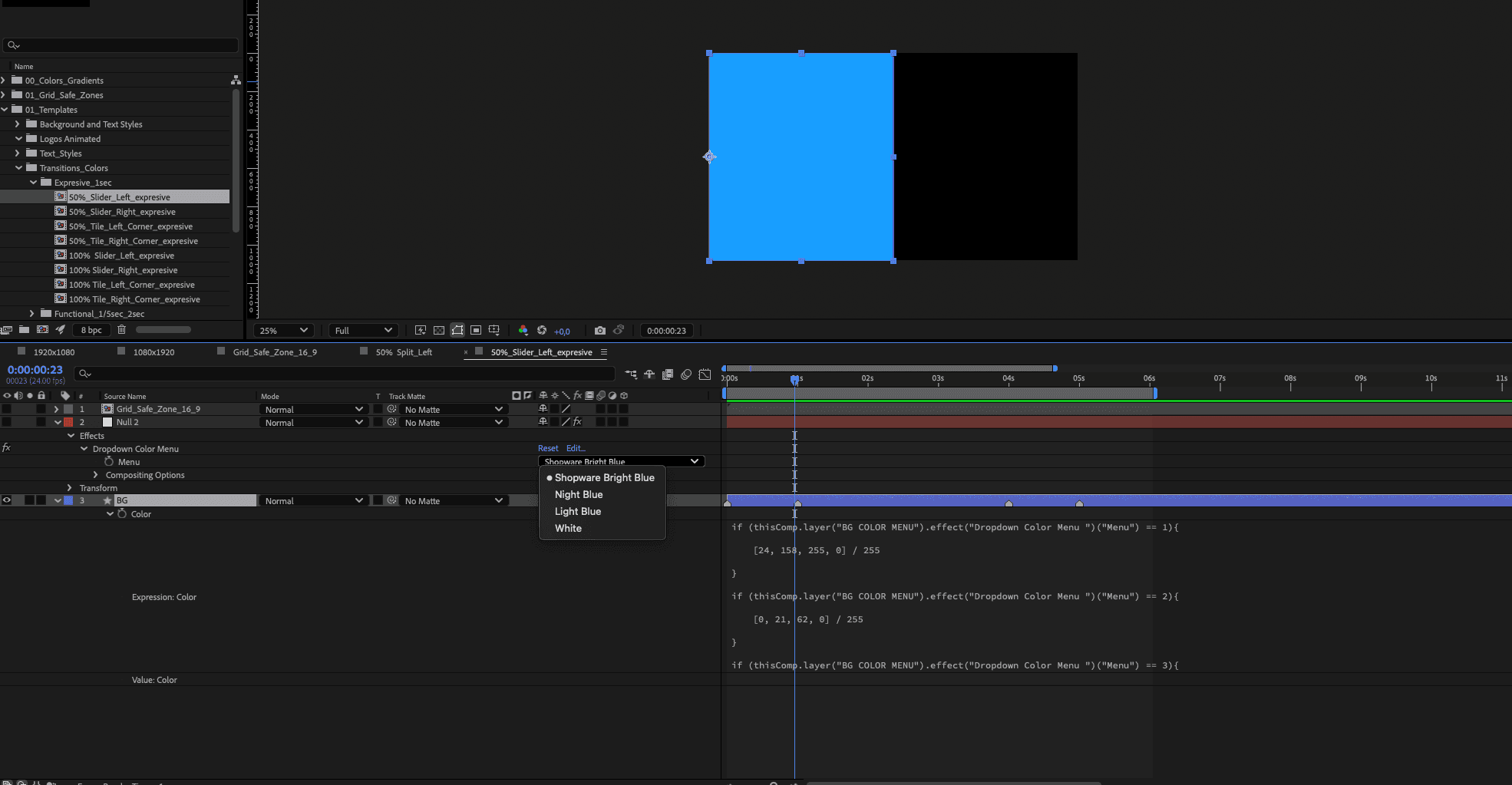 Family standing in a lush green field with tractor.
