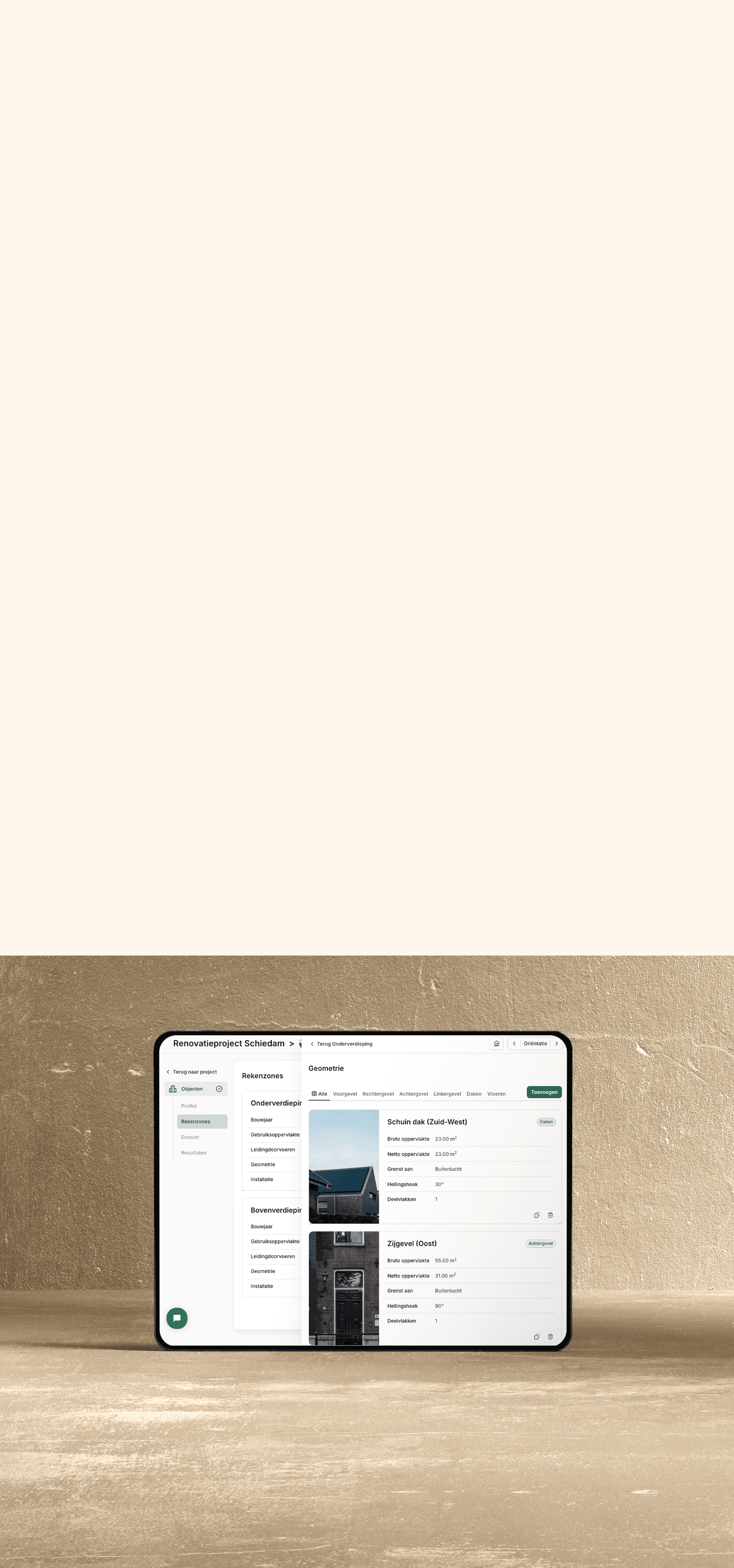 Bouwkundige onderdelen Label-wise