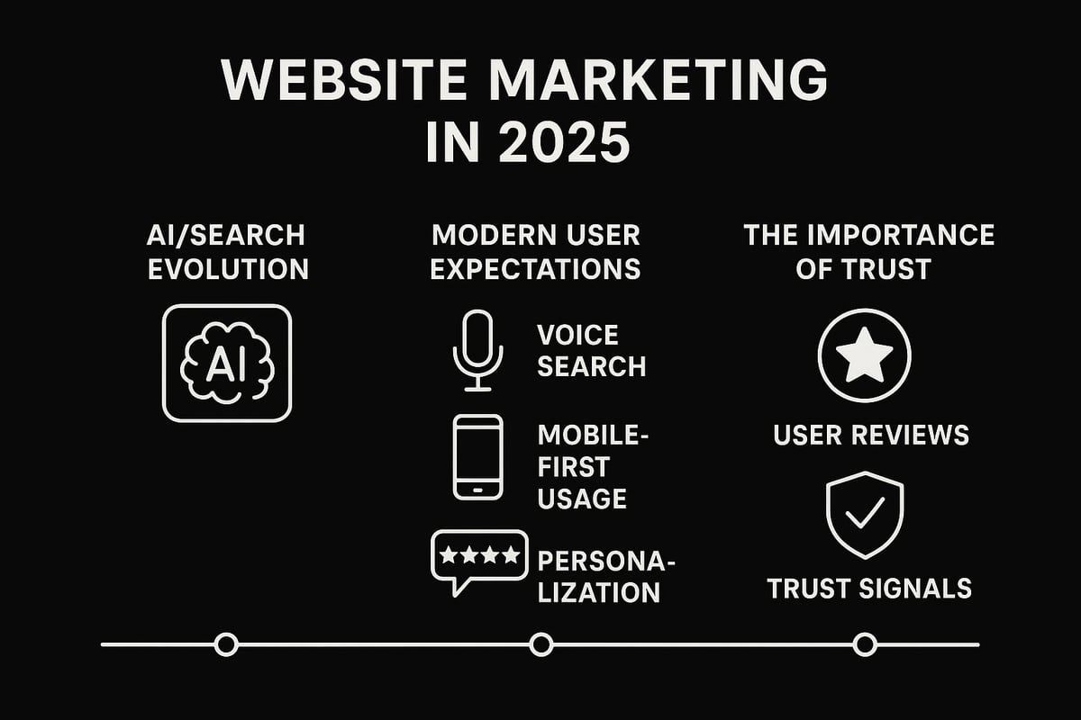 The Evolving Landscape of Website Marketing in 2025