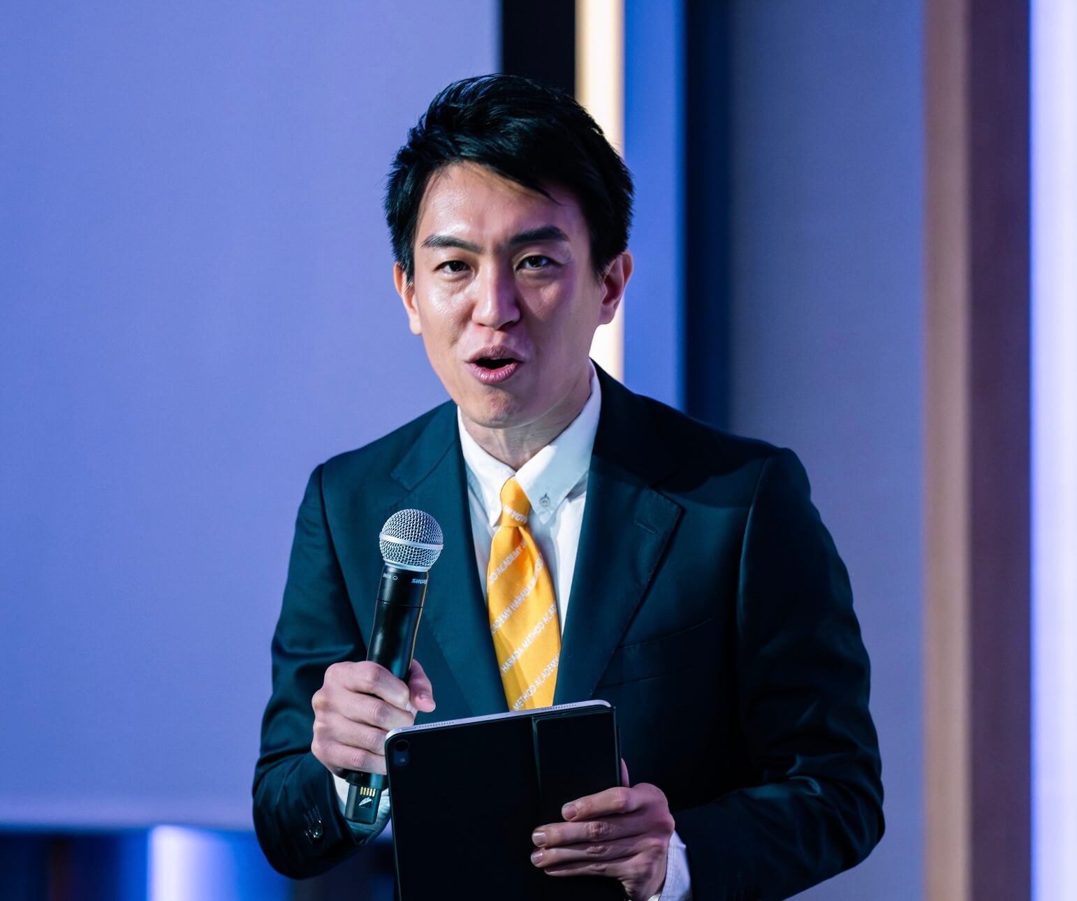 A portrait of a businessman