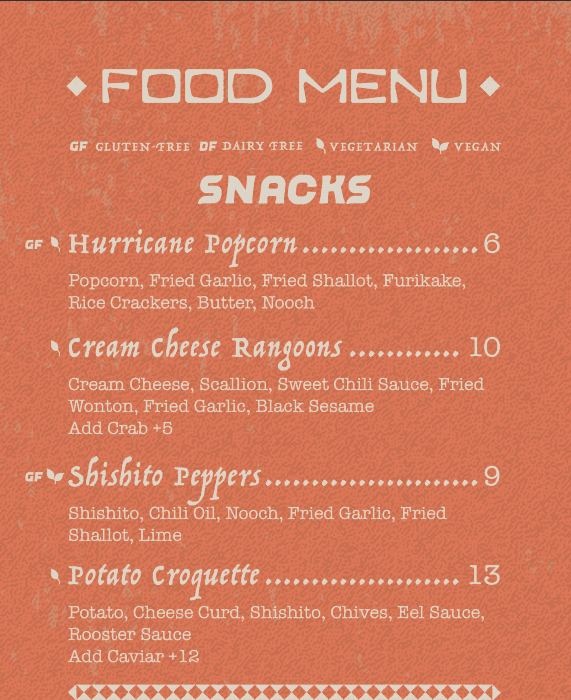 Bentonvilles best food menu 1