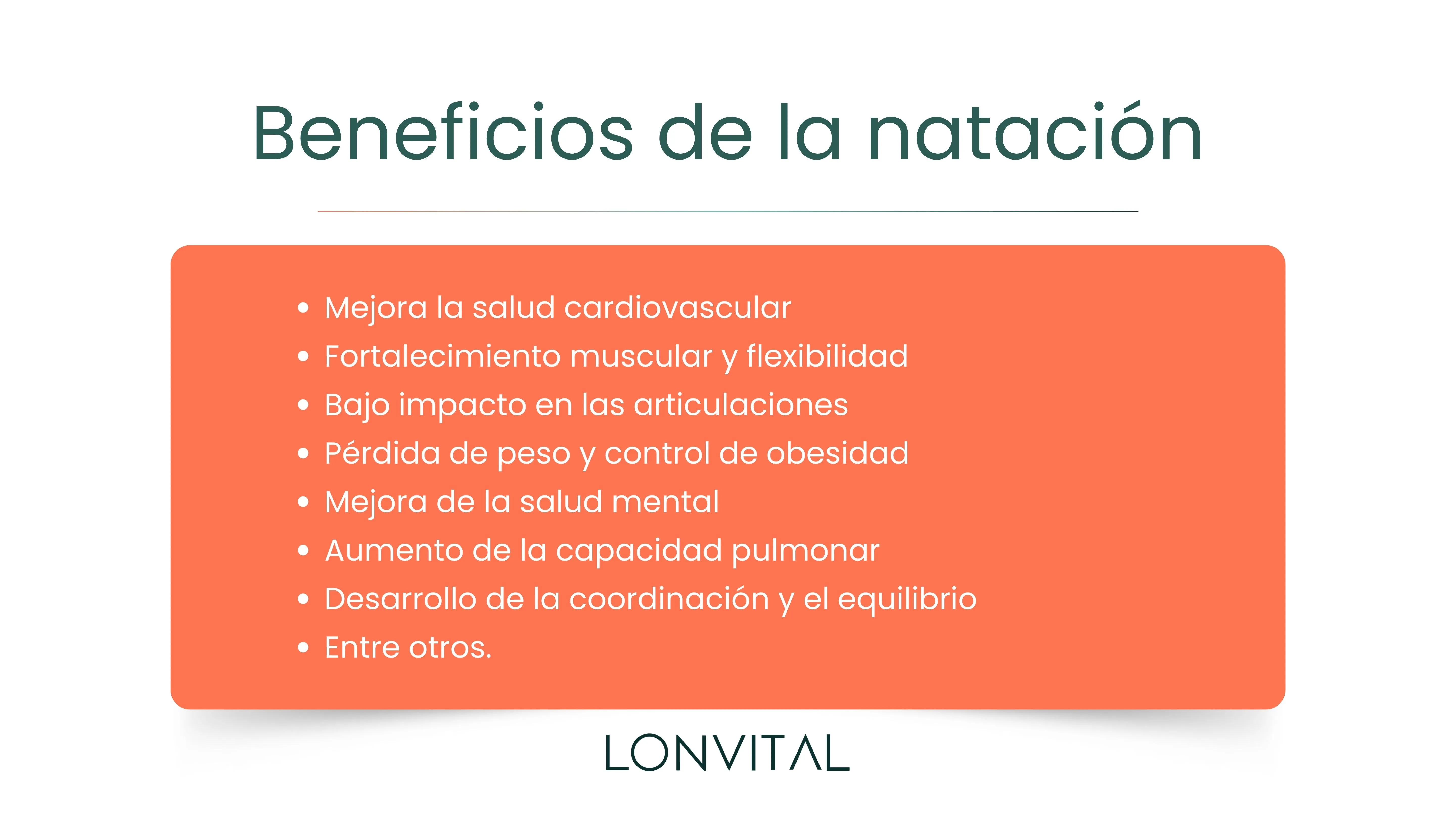 ¿Cuáles son los beneficios de la natación?