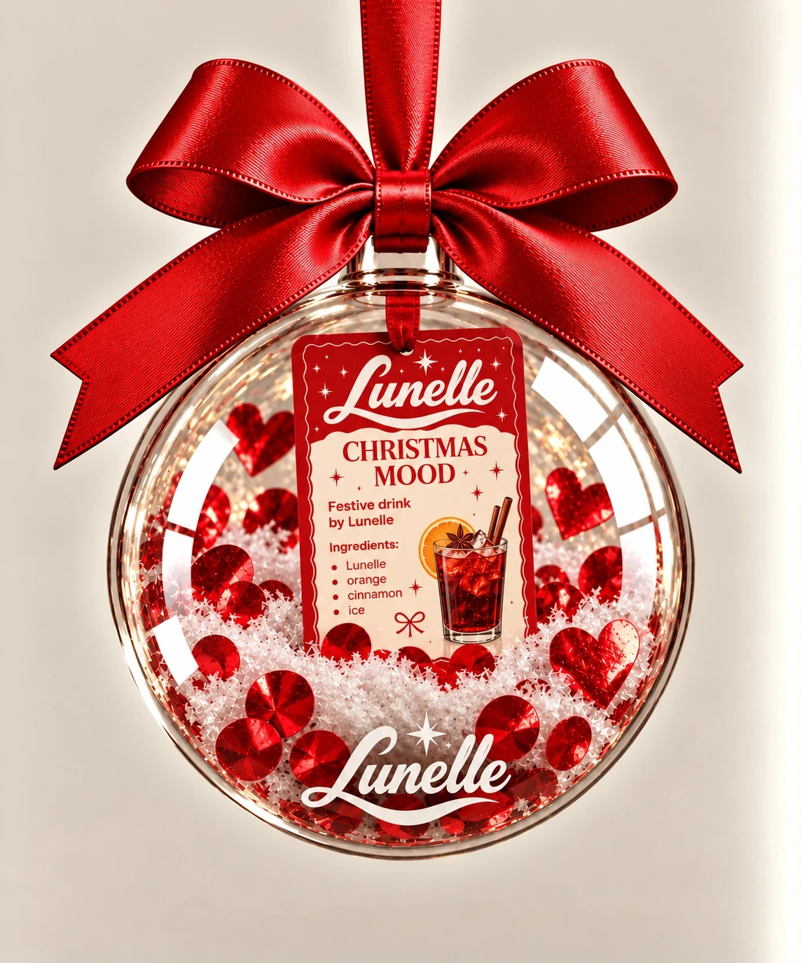 Concept branded bauble: A FESTIVE RECIPE 🥤