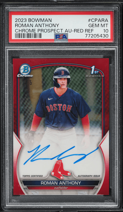2023 Bowman Roman Anthony Chrome Prospect 