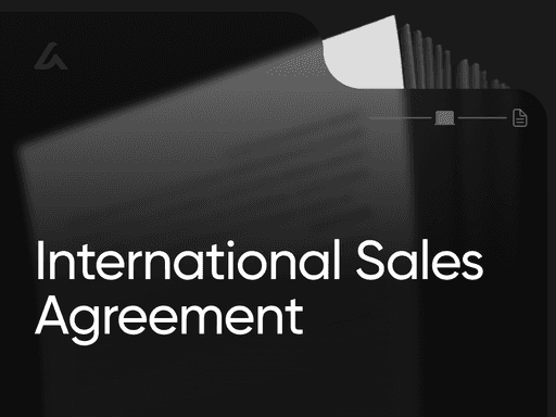 International Sales Agreement 