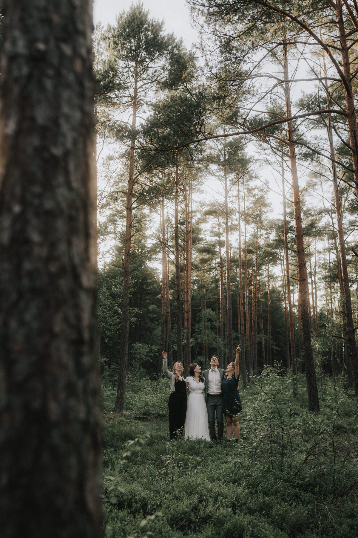 eloping in swedish forest with best friends only