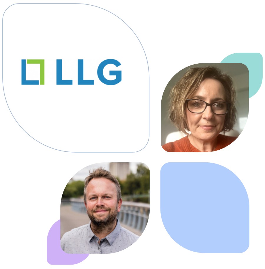 Logo of LLG a partner of Iken’s legal case management software