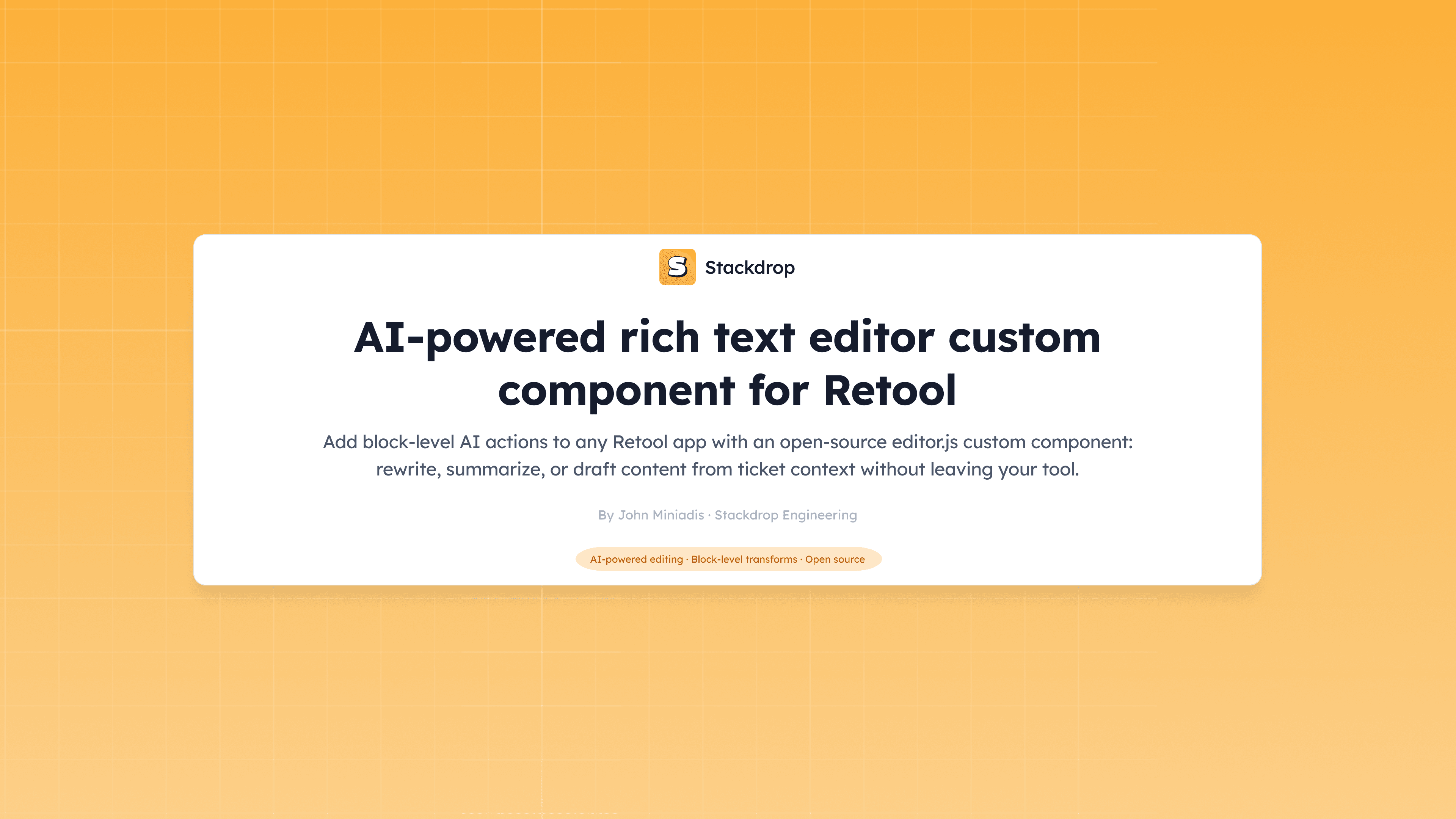 AI-powered editing