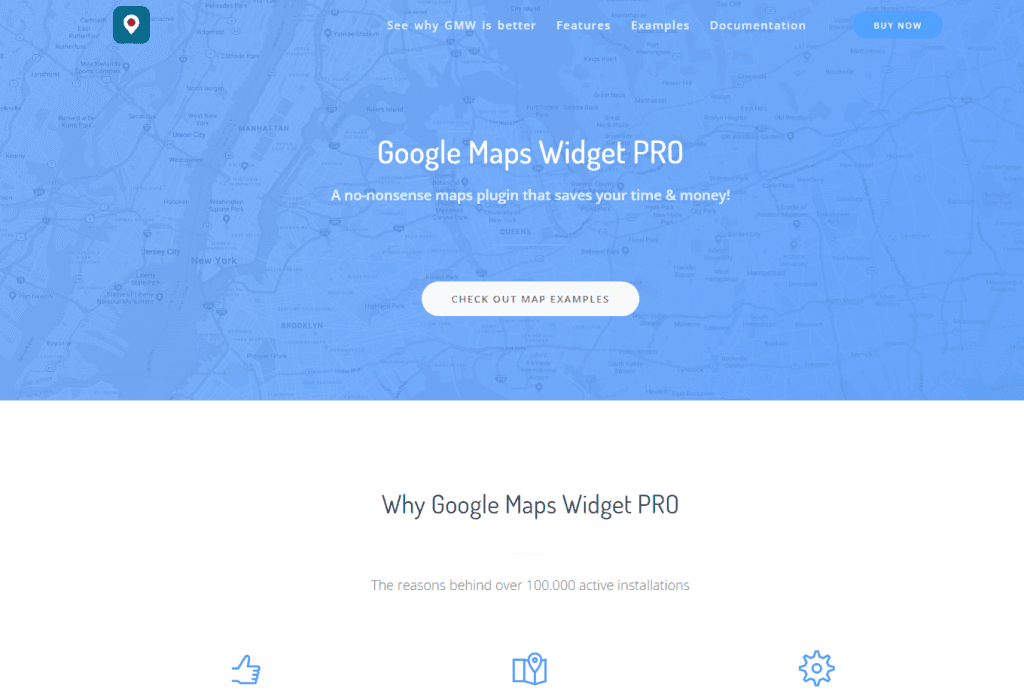 google maps widget pro