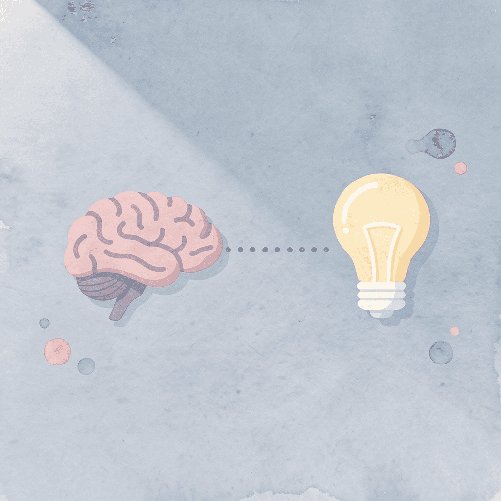 Lightbulb connected to rocket representing imagination to execution - 