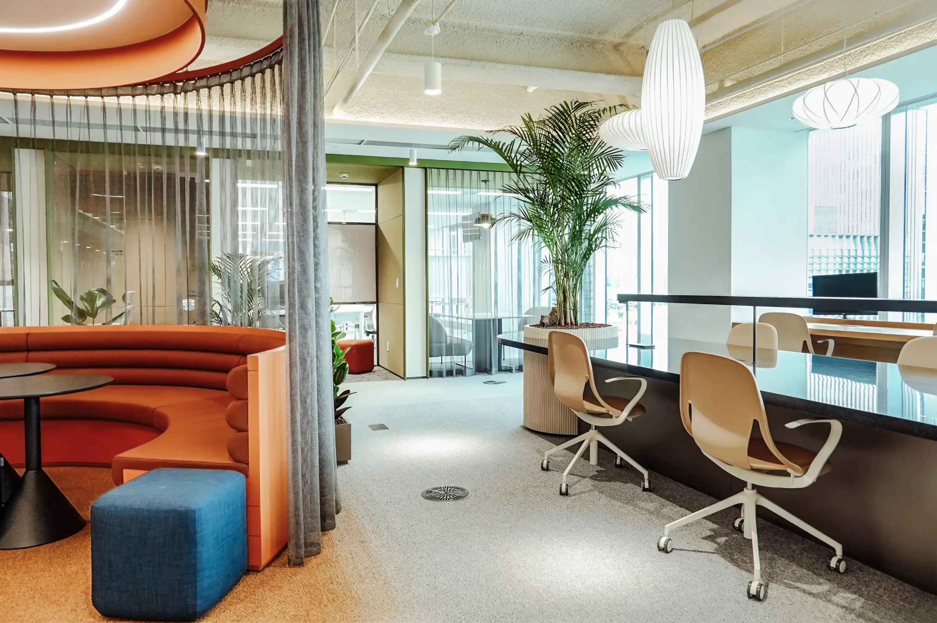 사옥 미팅 라운지 플랜테리어